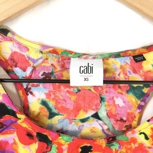 CAbi Tops - CAbi Colorful Floral Luisa Tank Top CAbi Tops - CAbi Colorful Floral Luisa Tank Top